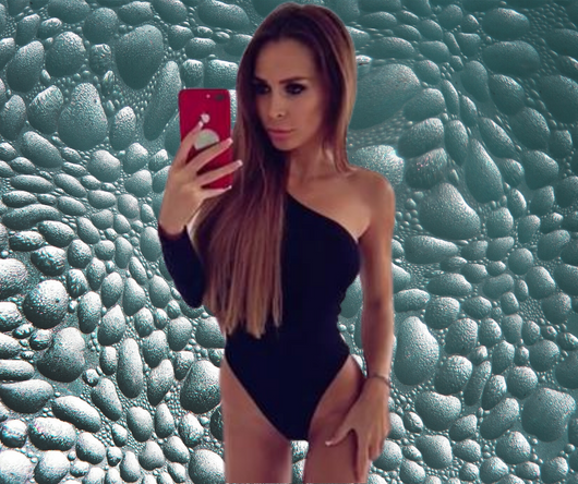 autumn Women sexy black solid swimsuit - NO BRA CLUB