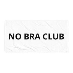 No Bra Club Towel - NO BRA CLUB