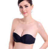Strapless Invisible Push Up bra - NO BRA CLUB