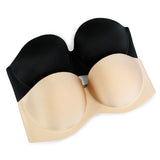 Strapless Invisible Push Up bra - NO BRA CLUB