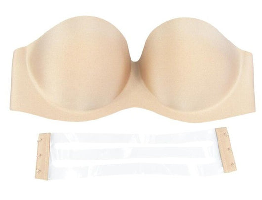 Strapless Invisible Push Up bra - NO BRA CLUB