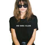 NO BRA CLUB Official T-shirt - NO BRA CLUB