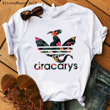 Women Dracarys T-Shirt Female Mother of Dragon - NO BRA CLUB