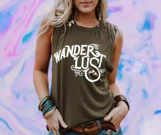 Wander lust tee - NO BRA CLUB