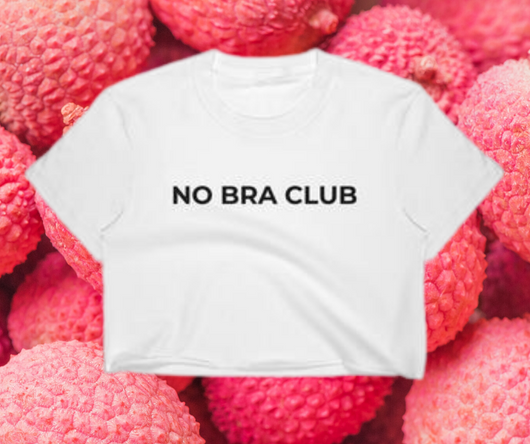 Women's NBC Crop Top - NO BRA CLUB