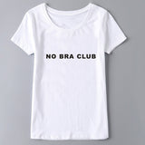 NO BRA CLUB Official T-shirt - NO BRA CLUB
