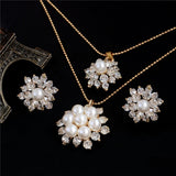 Pearl Bridal Jewelry Sets - NO BRA CLUB