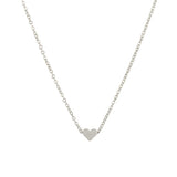 Crystal Heart Necklace Romantic Fashion Classic Luxury Rhinestones - NO BRA CLUB