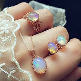 Opal Jewelry Sets For Woman - NO BRA CLUB